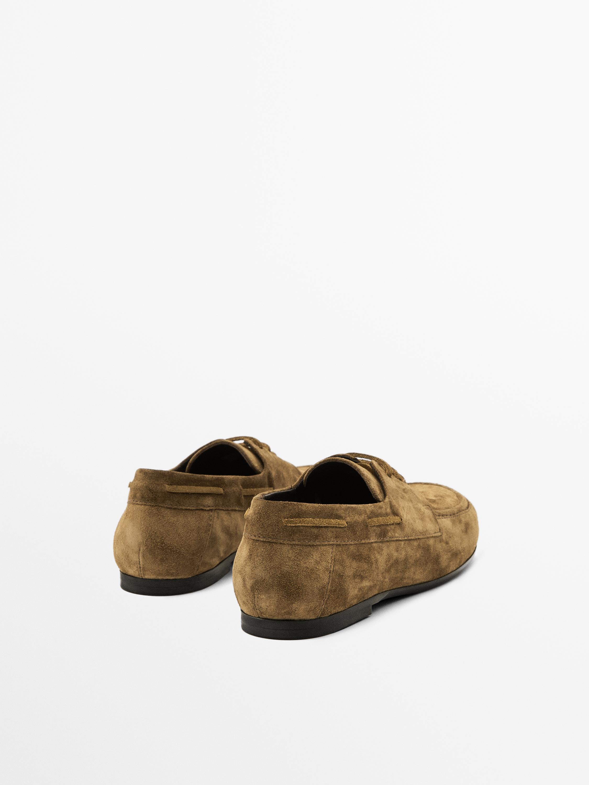 Mocassins bateau en cuir